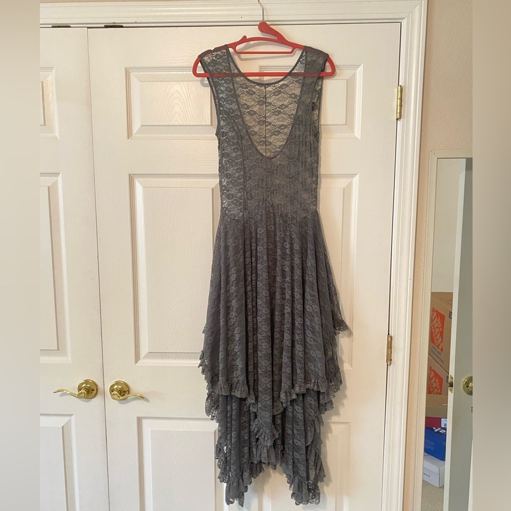 Free People Intimately Lace Layered Midi Dress